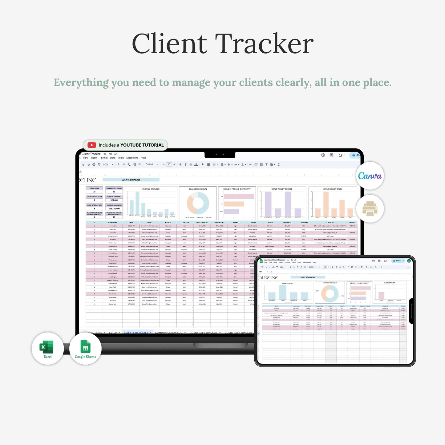 Easy Client Tracker