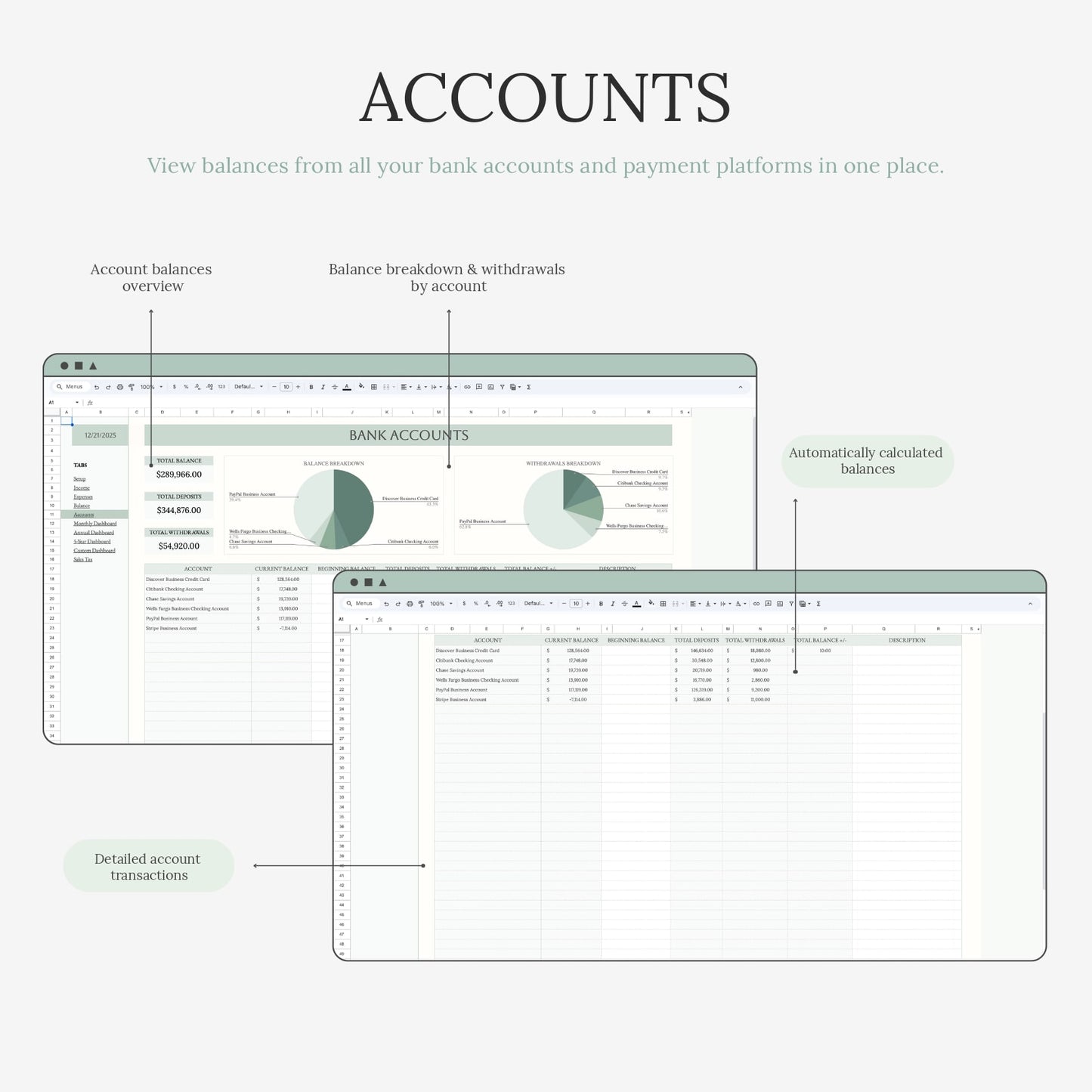 Easy Bookkeeping Planner
