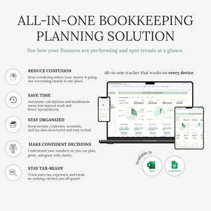 Easy Bookkeeping Planner